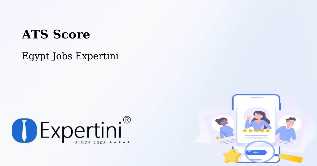 Resume ATS Score & Job Description Match Tool – Arish - Egypt Jobs Expertini