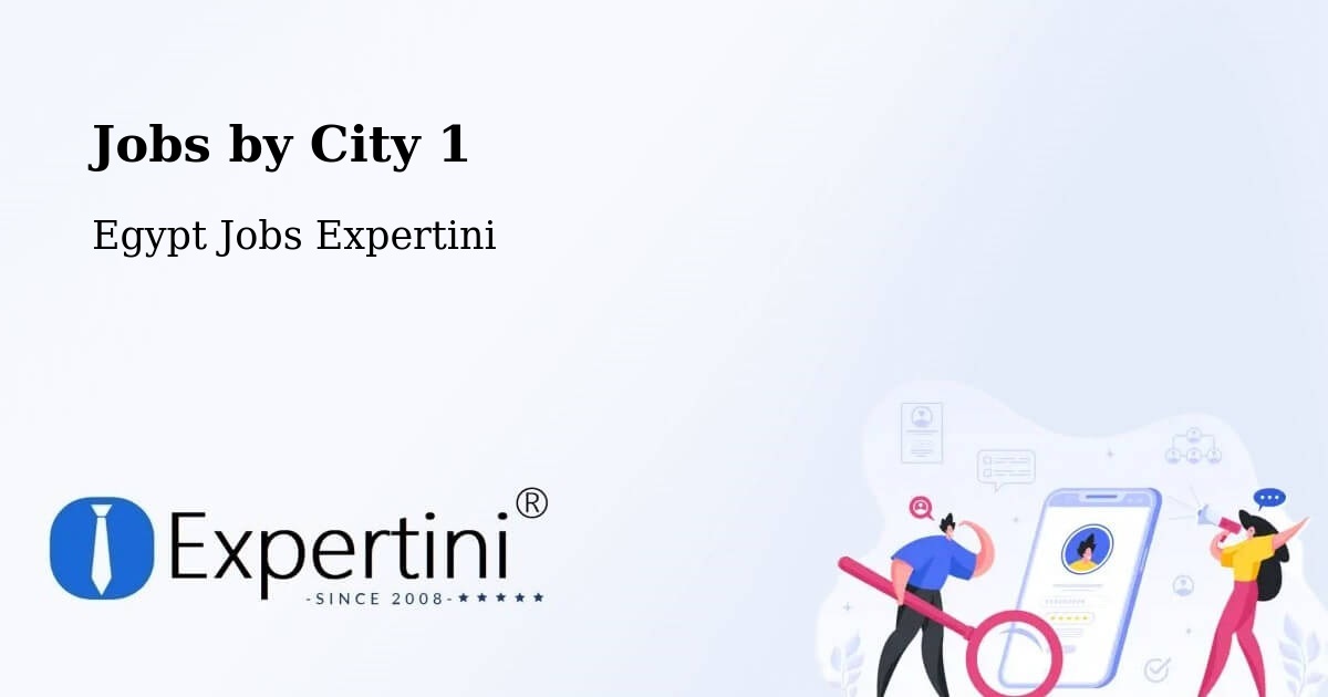City Jobs in Egypt - Expertini